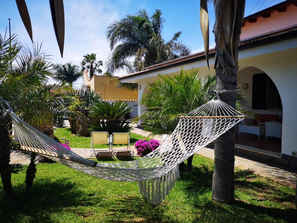 Villa Manzella Piscina Privata Cinisi Eksteriør bilde