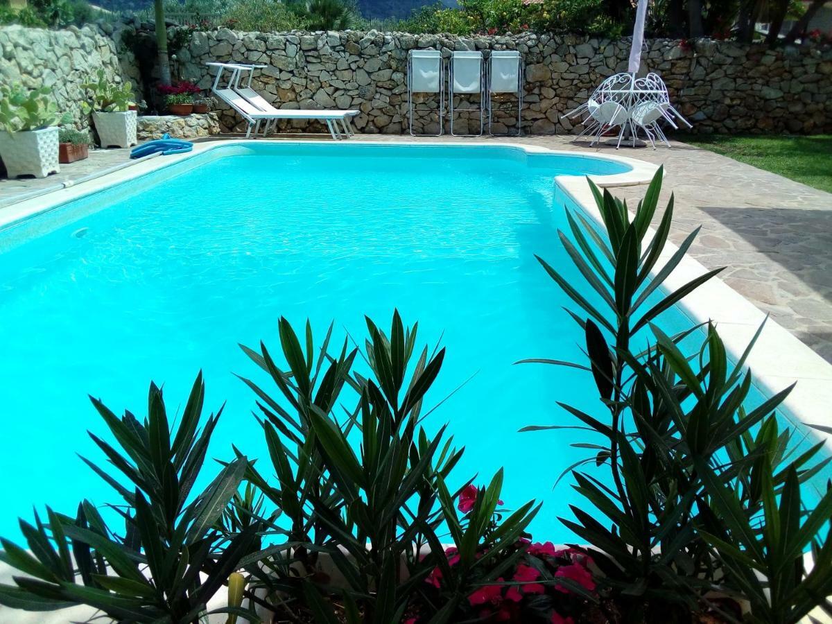 Villa Manzella Piscina Privata Cinisi Eksteriør bilde