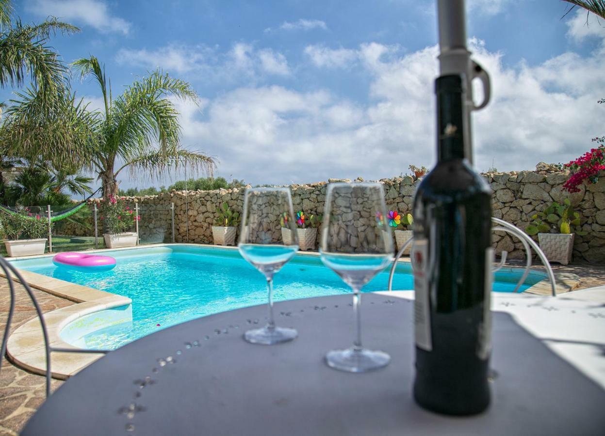 Villa Manzella Piscina Privata Cinisi Eksteriør bilde
