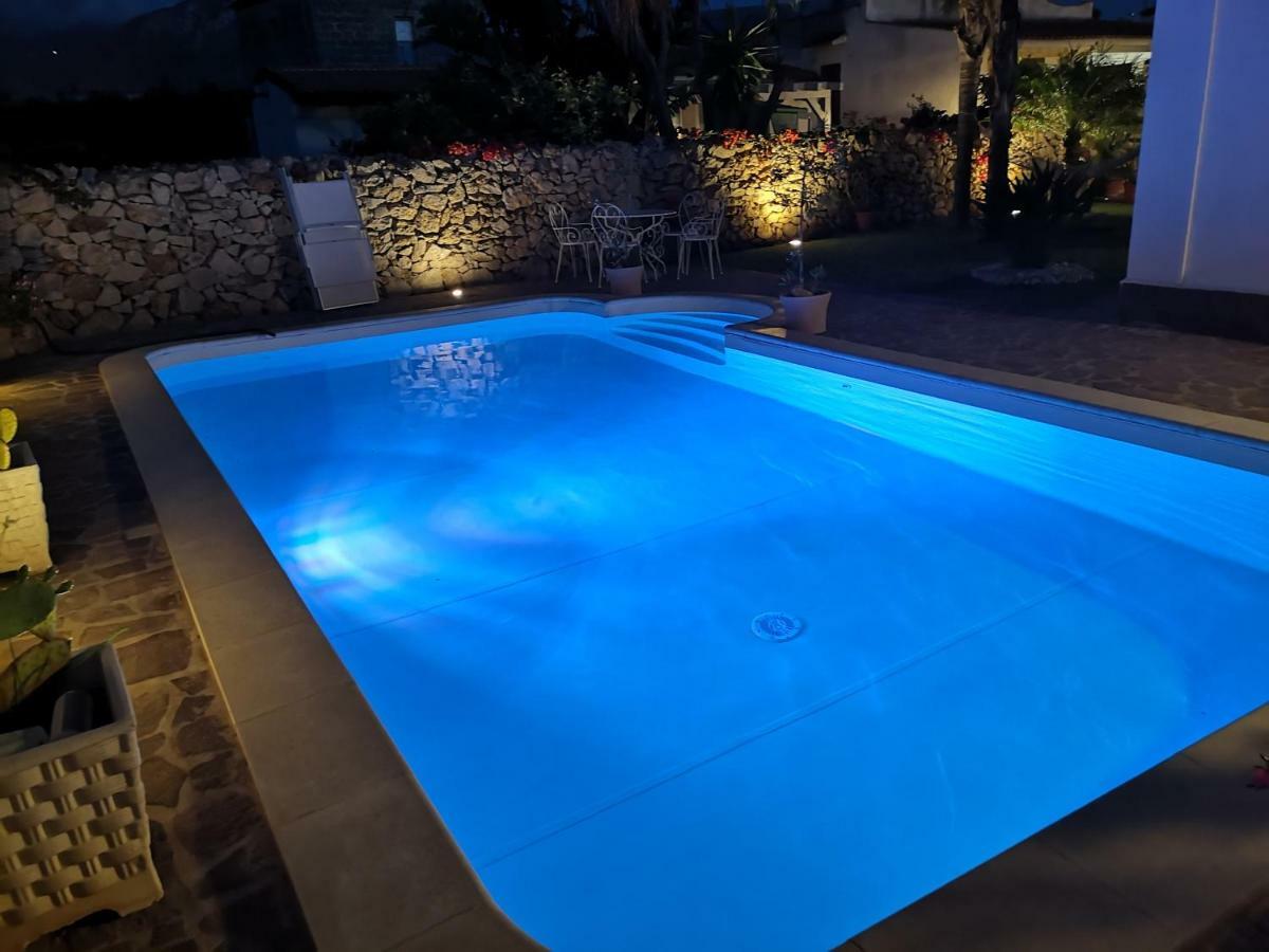 Villa Manzella Piscina Privata Cinisi Eksteriør bilde